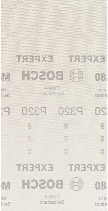 Expert M480 Schleifnetz für Schwingschleifer, 115 x 230 mm, g 320, 10 Stück - Bosch