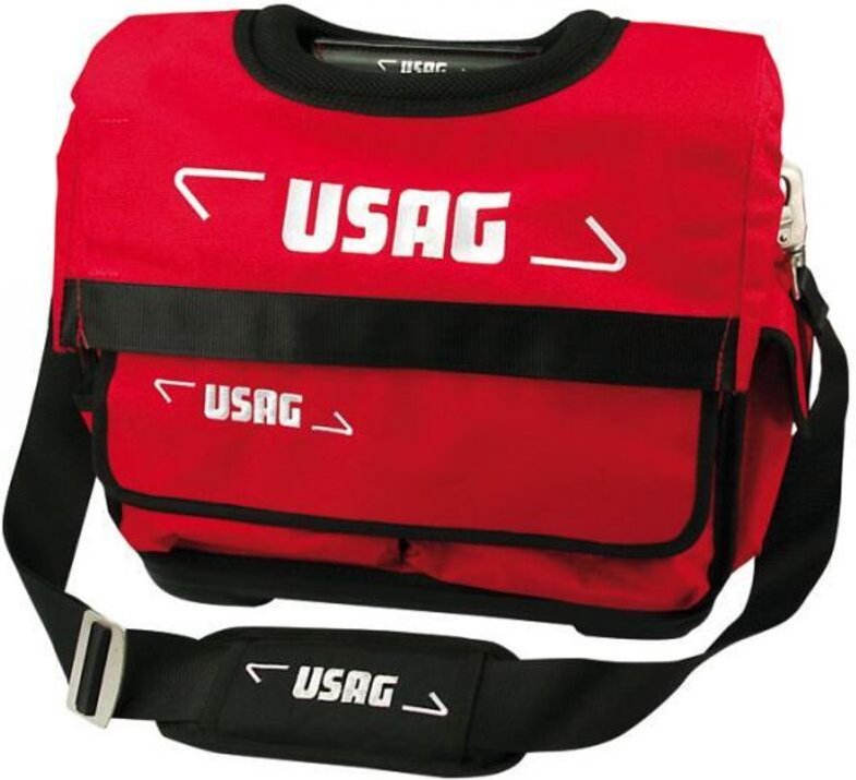 007/1V Taschenfächer Werkzeughalter Aluminiumgriff 42x34x24 cm 34 Lt - Usag