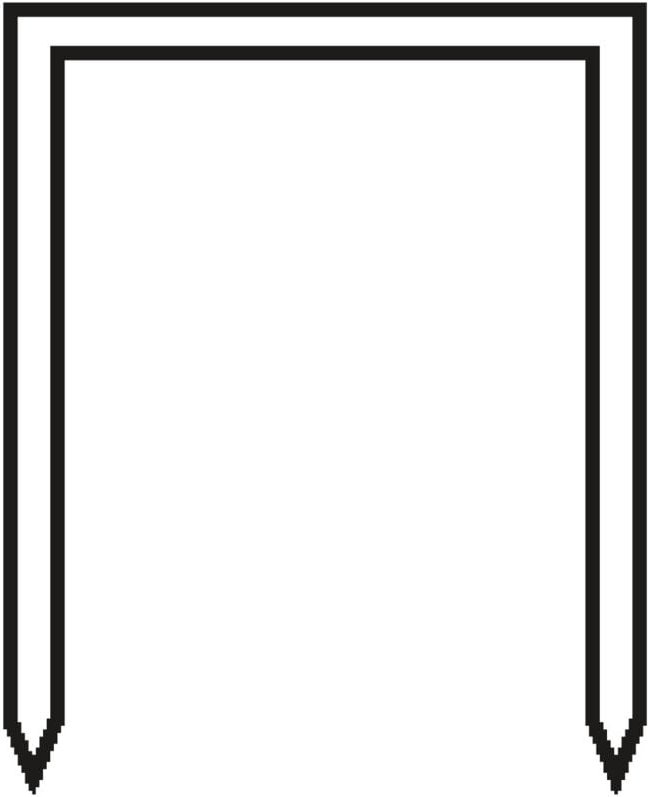 6 mm Klammern (EV 5.000 Stk.) AIRKRAFT 2405406