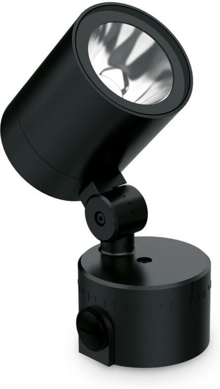 Ideal Lux O-ZONE Kleine LED-Außendisplayleuchte Schwarz 3000K IP66