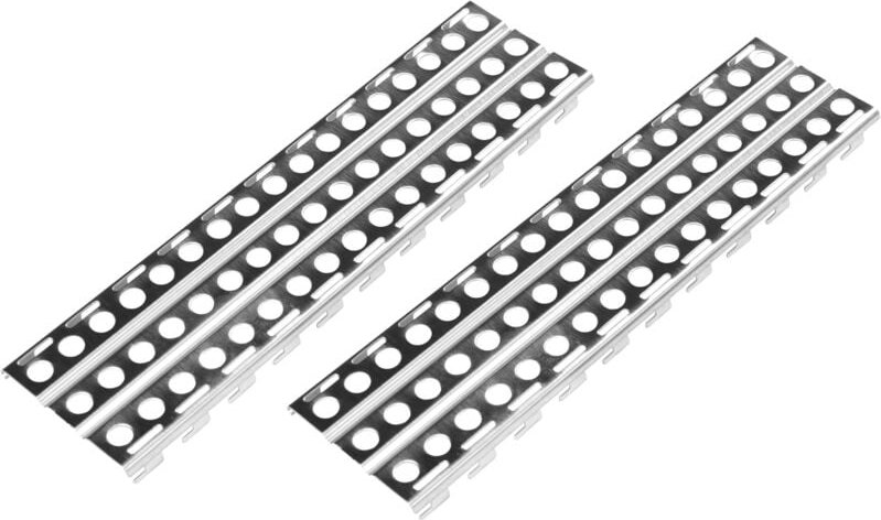 Tlily - 2 StüCke Edelstahl Sand Leitern Bord für Axial SCX10 -4 D90 1/10 rc Crawler Auto