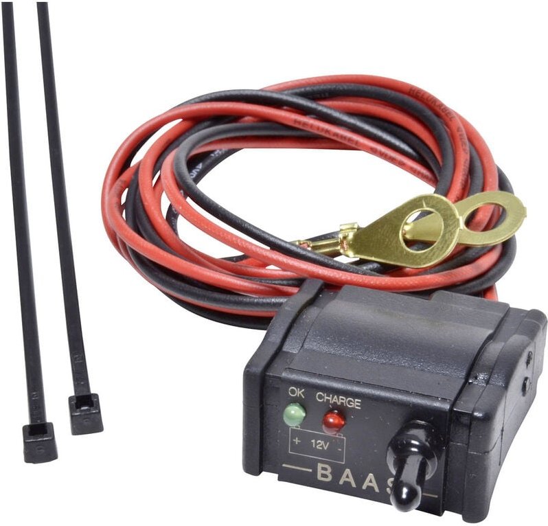 Baas - BA22 Kfz-Batterietester 12 v für Rohrmontage 40 mm x 20 mm x 35 mm