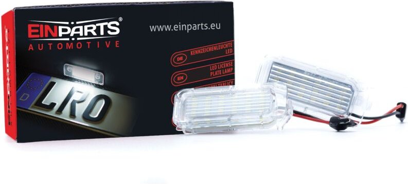 LED-Kennzeichenbeleuchtung 6000K Kaltweiß 12V CANBUS für Ford Fiesta Focus Galaxy Kuga Mondeo Transit