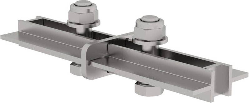 Munk - Günzburger Steigtechnik Steigleiterverbinder 200 mm Edelstahl - 068236