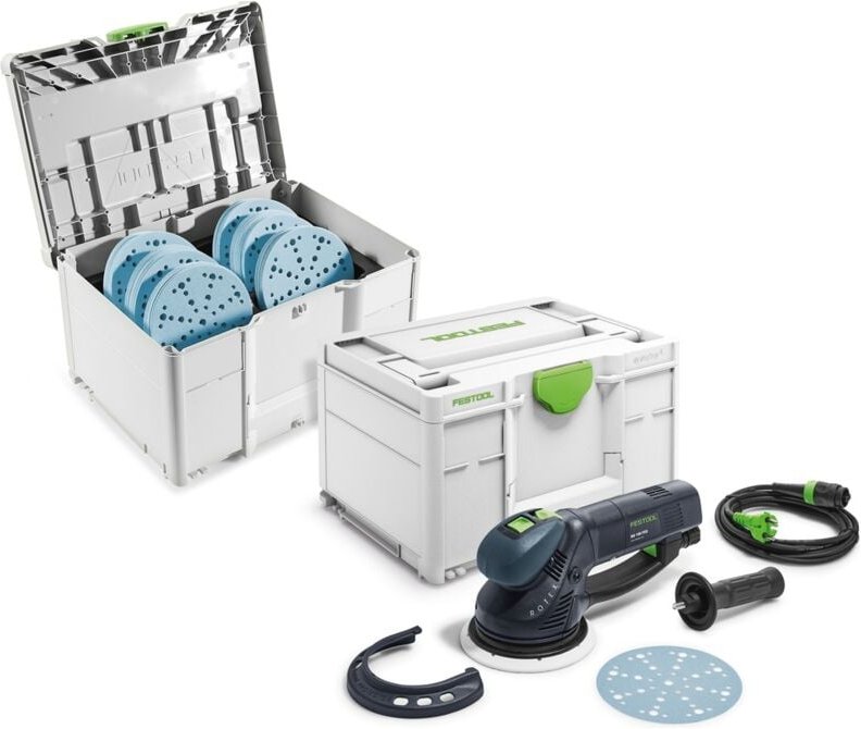 Festool Getriebe-Exzenterschleifer ROTEX RO 150 FEQ-SYS GR, incl. Zubehör, Systainer