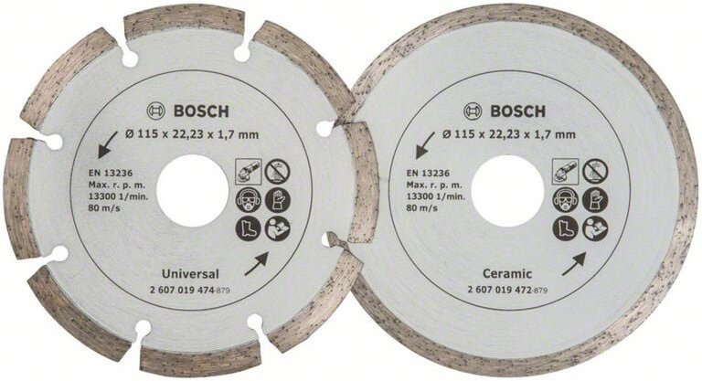 Accessories 2607019478 Diamanttrennscheibe 2 St. - Bosch