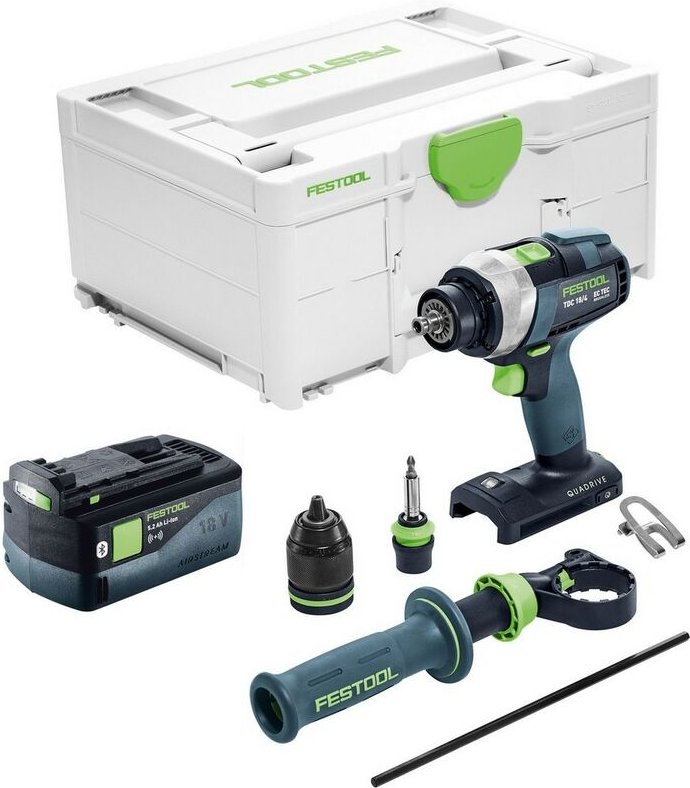 Akku-Bohrschrauber TDC18/4 I-Basic + Akkupack bp 18 Li 5,2 as-asi 577052 - Festool