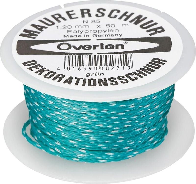 Overmann - 008501200200500AA Maurerschnur Länge 50 m ø 1,2 mm 25 kg Polypropylen