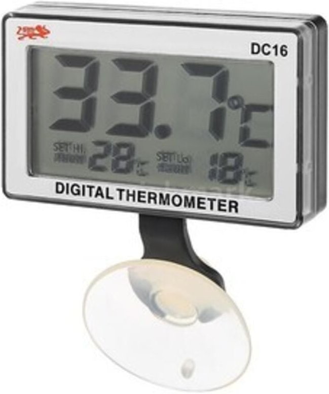 Digitales Aquariumthermometer Mit Saugnapf, Lcd-Anzeige, Wassertemperaturanzeige Für Aquarien