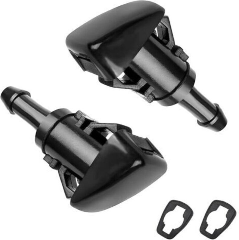 Scheibenwaschdüsen, Scheibenwaschdüsen, 2 Stück Frontscheiben-Nebelwasser-Sprühdüsen, Scheibenwaschdüsen-Sprühdüse