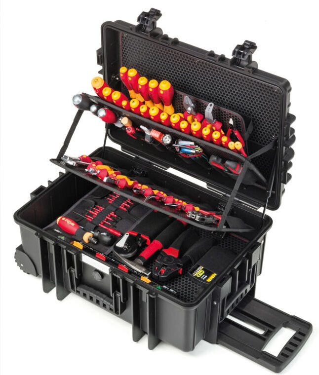 Werkzeug Set Elektriker Competence xxl ii gemischt 115-tlg. inkl. Koffer (42069) - Wiha