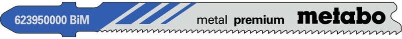 Thumbnail - Metabo - 5 Stichsägeblätter 'metal premium' 66/ 1,1-1,5 mm, progressiv, BiM, mit Eintauch