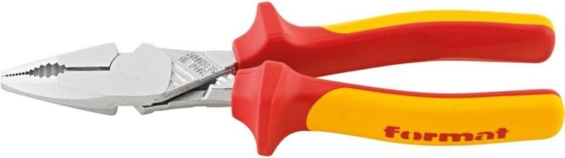 Kraft-Spitzzange mig mit 2-Komponentenhülle, 180mm vde - Format