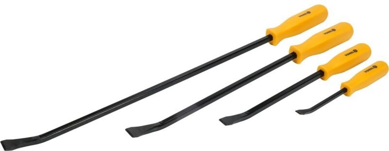 Stemmhebel-Satz 4-tlg Montagehebel Montiereisen Stemmeisen Hebeleisen Brechstangen