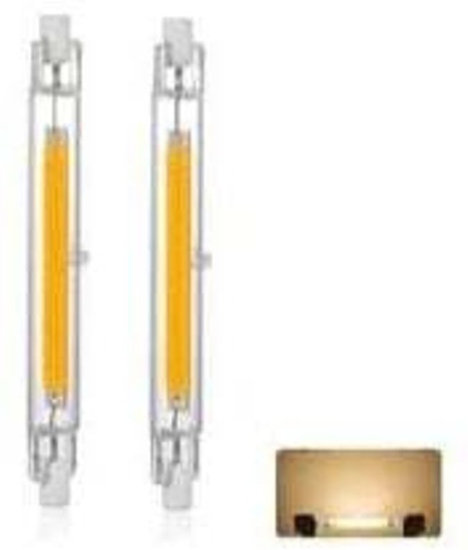 SNQ - R7s LED-Lampe, 118 mm, 30 w, dimmbar, Warmweiß 3000 k, 3000 lm, linear, ersetzt J118 300 w Halogenlampe, 360