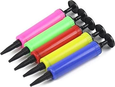Thumbnail - Beijiyi - 6-teilige manuelle Luftpumpe, Mini-Hand-Inflator für aufblasbares Bett, Boot, Schwimmmatratze, 16,5 x 2,4 cm, ...