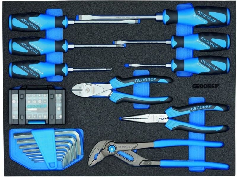 1110 CTB2-02 Werkzeugsortiment in CT-Modul 49-teilig