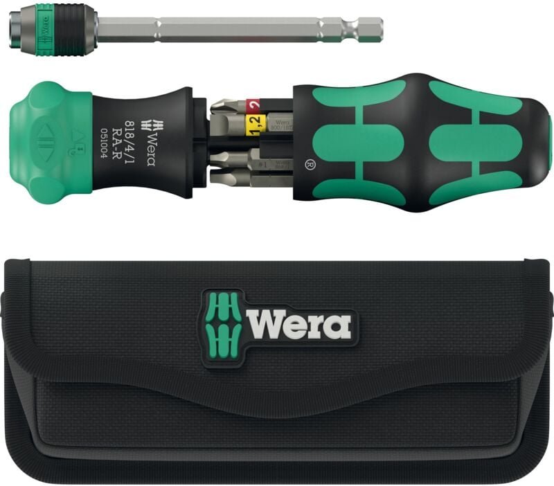 Wera Kraftform Kompakt 26 RA-R mit Tasche, 6-teilig