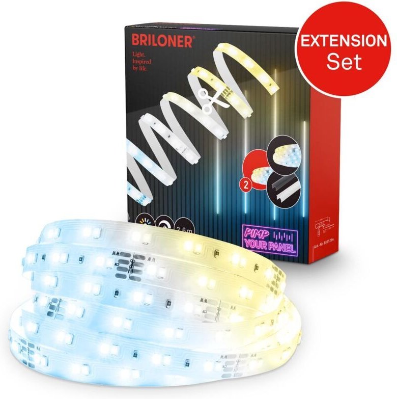 Pimp your Panel Erweiterungsset LED Stripe CCT Leiste Wohnzimmer Zubehör Paneele