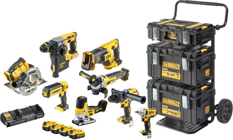 Dewalt - Akku-Kombopack, 18 v / 5 Ah (8-tlg.)