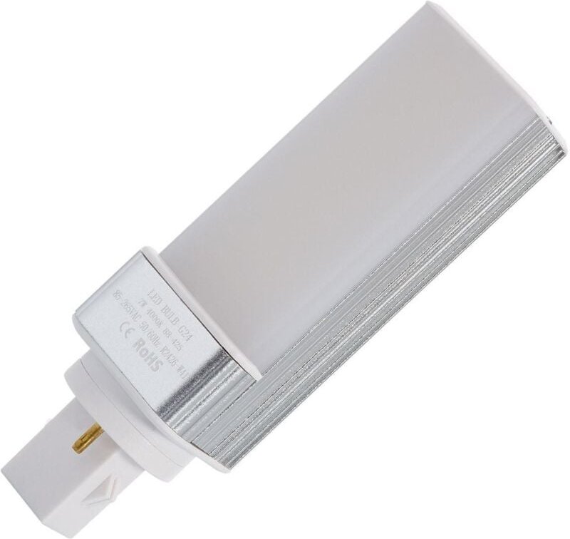 LED-Glühbirne G24 7W 700 lm Frost 5000K Kaltweiß