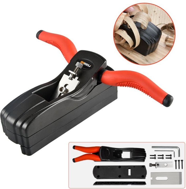 Handgefaster Hobel für die Holzbearbeitung, Holzhobelkante, Eckleiste, Anfasen, DIY-Hobel