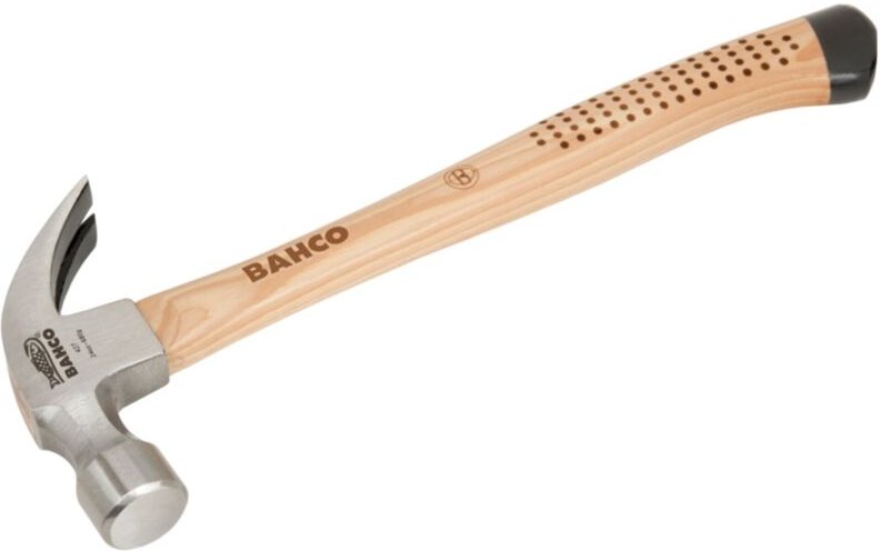Klauenhammer mit Hickory-Holzgriff, Kopf 370 g - Bahco
