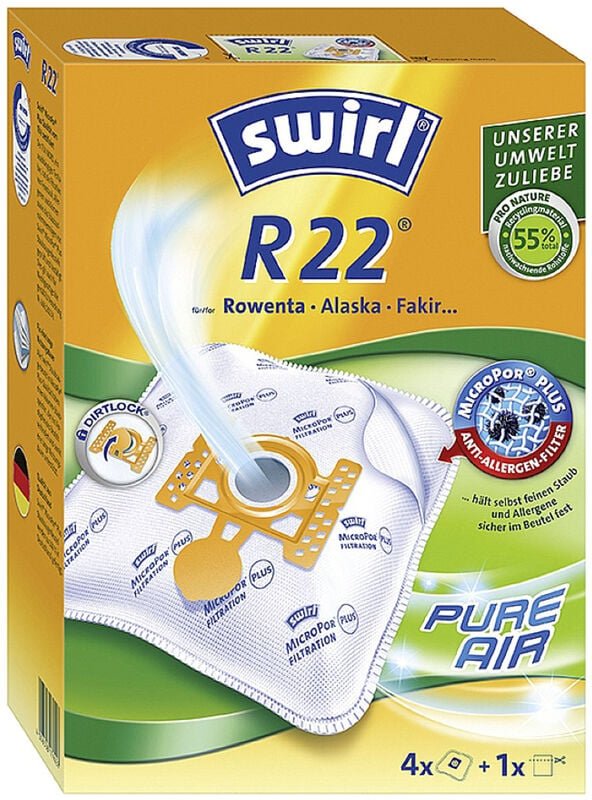 R22 Airspace Staubsaugerbeutel 4 St. - Swirl