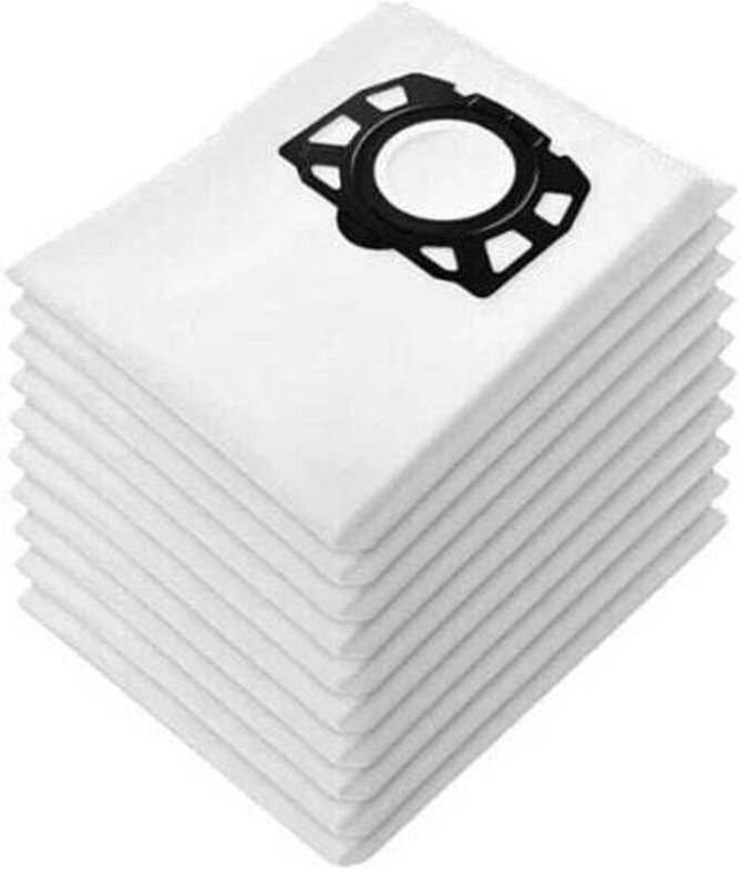 10 Stück Staubsaugerbeutel für Karcher WD4 WD5 WD6 MV4 MV5 MV6, - XVX