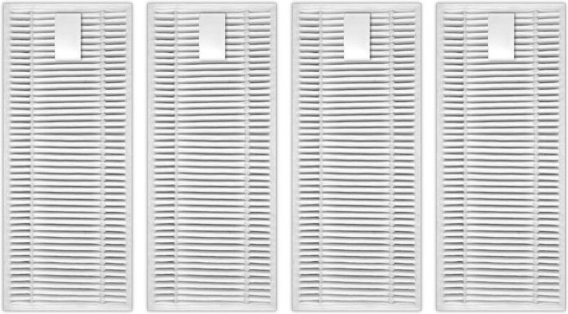 (4 Stück) M310 HEPA-Filter Ersatzteile kompatibel mit Lefant M310 Saugroboter, Filterzubehör-Set, Vakuumfilter