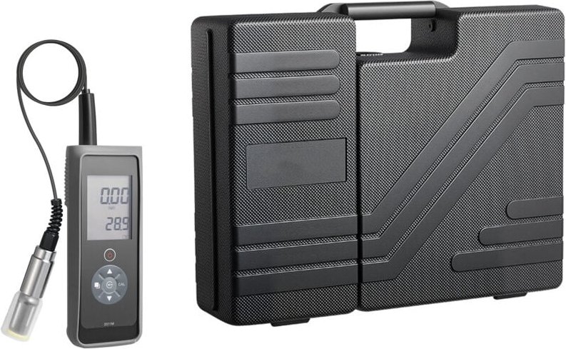 Mophorn Tragbares Messgerät für gelösten Sauerstoff, Messbereich 0,0–20,0 mg/l, Testset mit 4 m Elektrodenkabel, Membran...