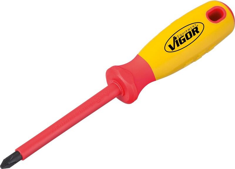 Vigor - vde Kreuzschlitz Schraubendreher ∙ V2064 ∙ Kreuzschlitz Profil ph ∙ sw PH2