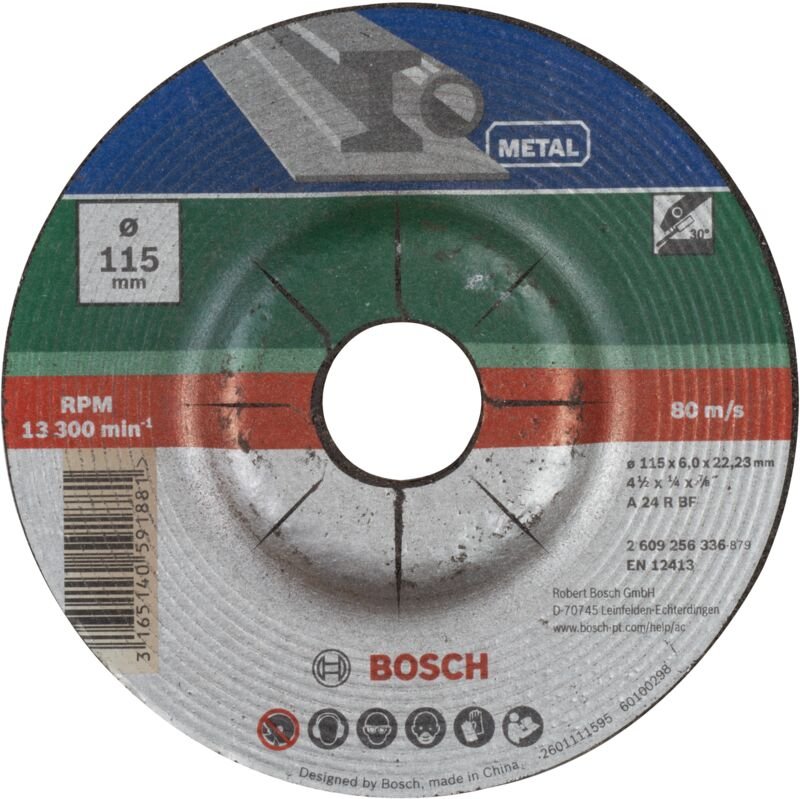 Winkelschleifscheibe Metall Ø 115 mm BOSCH 2609256336