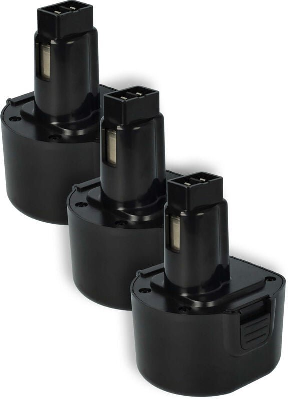 3x Akku kompatibel mit Black & Decker PS3200, PS3300, PS3350, PS3350K, PS320, PS9600, Q115 Elektrowerkzeug (1500 mAh, Ni...