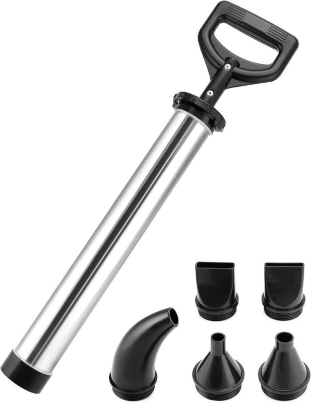 Edelstahl-Mörtelpumpe, 5-Düsen-Kombinationspistole, manuelle Injektionspistole für Mörtel