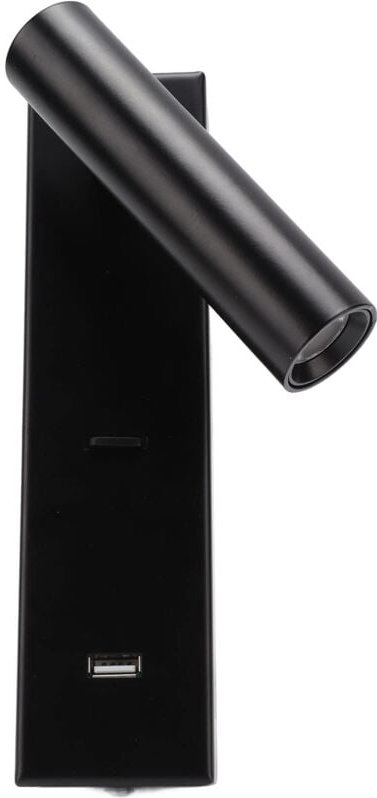 Ej.Life Cuque LED-Wand-Leseleuchte, Einfache Aluminiumlegierung USB 5V 2A LED-Wandleuchte für Zuhause