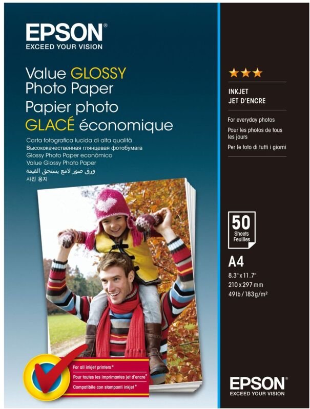 Epson Value - Glänzend - A4 (210 x 297 mm) - 183 g/m²