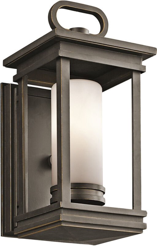 Elstead - South Hope - 1 leichte kleine Außenwandlaterne Bronze IP44, E14