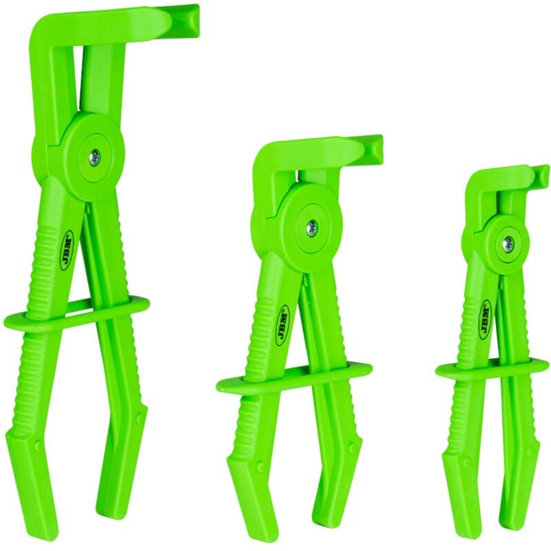 Set mit drei flexiblen schlauchschellen JBM 53395