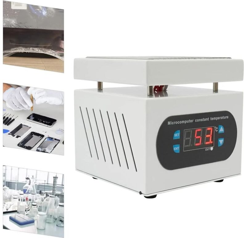 10 x 10 cm LCD-Elektro-Lötheizplatte mit Mikrocomputer zum Trennen und Reparieren von Handy- und LED-Bildschirmen, zum L...