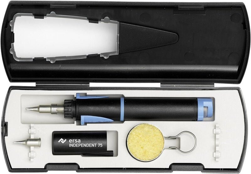 Ersa - Independent 75 Basic Gaslöt-Set 580 °c 90 min inkl. Piezozünder 1 St.