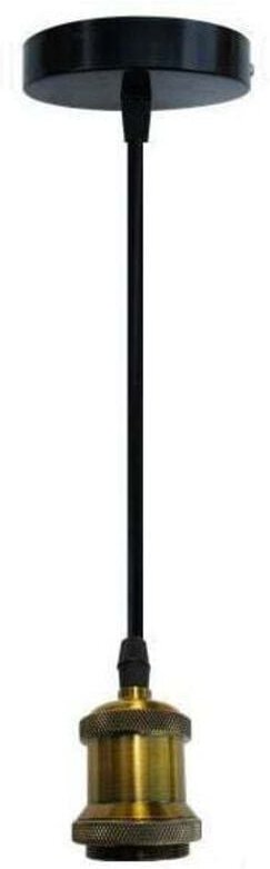 Shining House - Aufhängung mit Fassung, Aufhängung für Glühbirnen – Elektrokabel für Aufhängung – Glühbirne mit elektris...