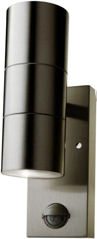 VT-7622PIR 7503 LED-Außenwandleuchte GU10 Edelstahl - V-tac