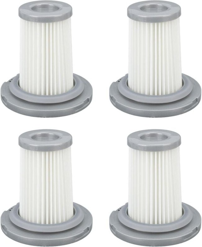 Ej.life - 4 Ersatzfilter für x Force Flex 8.60 ZR009005, Reduzieren das Eindringen von Staub, Pollen, Allergenen, Staubs...