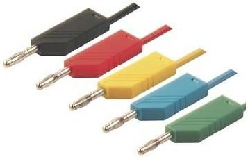 Messleitung 4 mm 100 cm - rot (mln-sil 100/1)