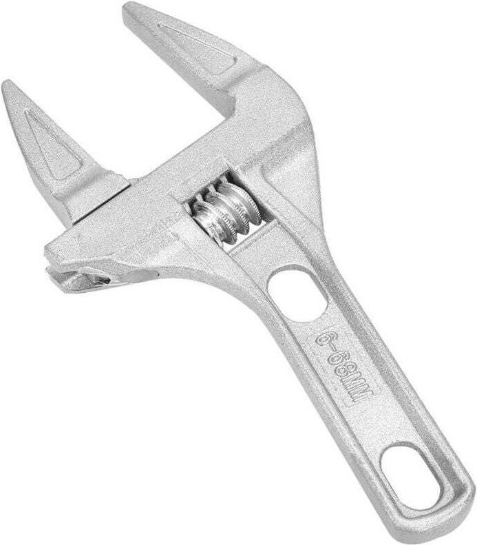 Ulisem Verstellbarer Schraubenschlüssel, Schraubenschlüssel mit breiter Öffnung, leichter, robuster Klempnerschlüssel au...