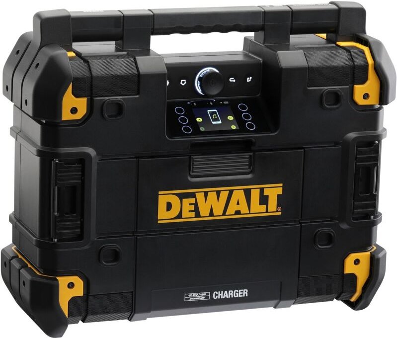 Baustellenradio tstak Akkuradio Netzradio mit Ladefunktion dab+ Bluetooth - Dewalt