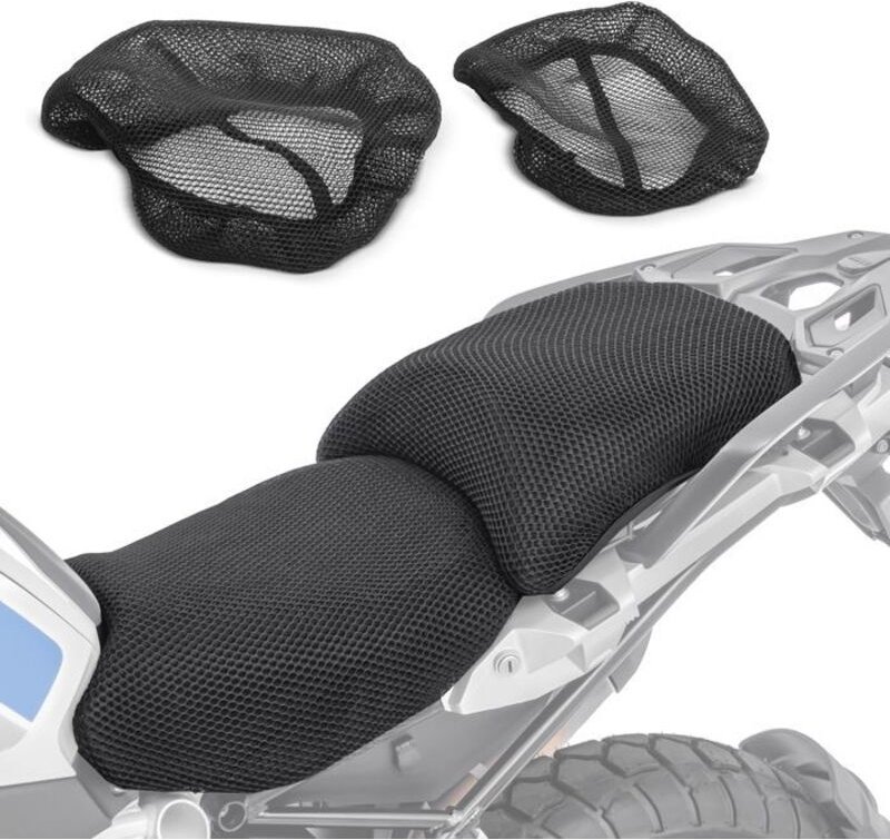 Sitzbezug - BMW R 1250 GS 19-23 - Schwarz - Abnehmbar - 3D-Mesh-Stoff