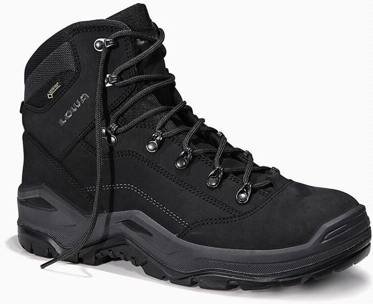 FP - Sicherheitsstiefel Renegade Work gtx grey mid Gr.43 schwarz/schwarz Leder/Text.