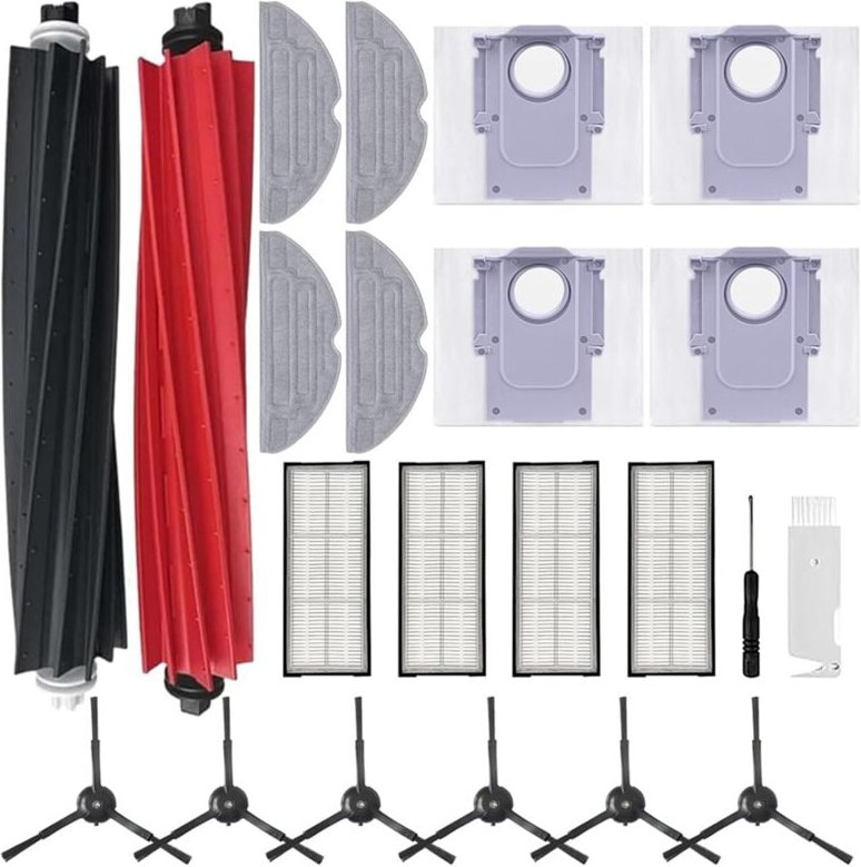 Für S8 Pro Ultra Staubsauger Wichtigsten Seite Pinsel Hepa-Filter